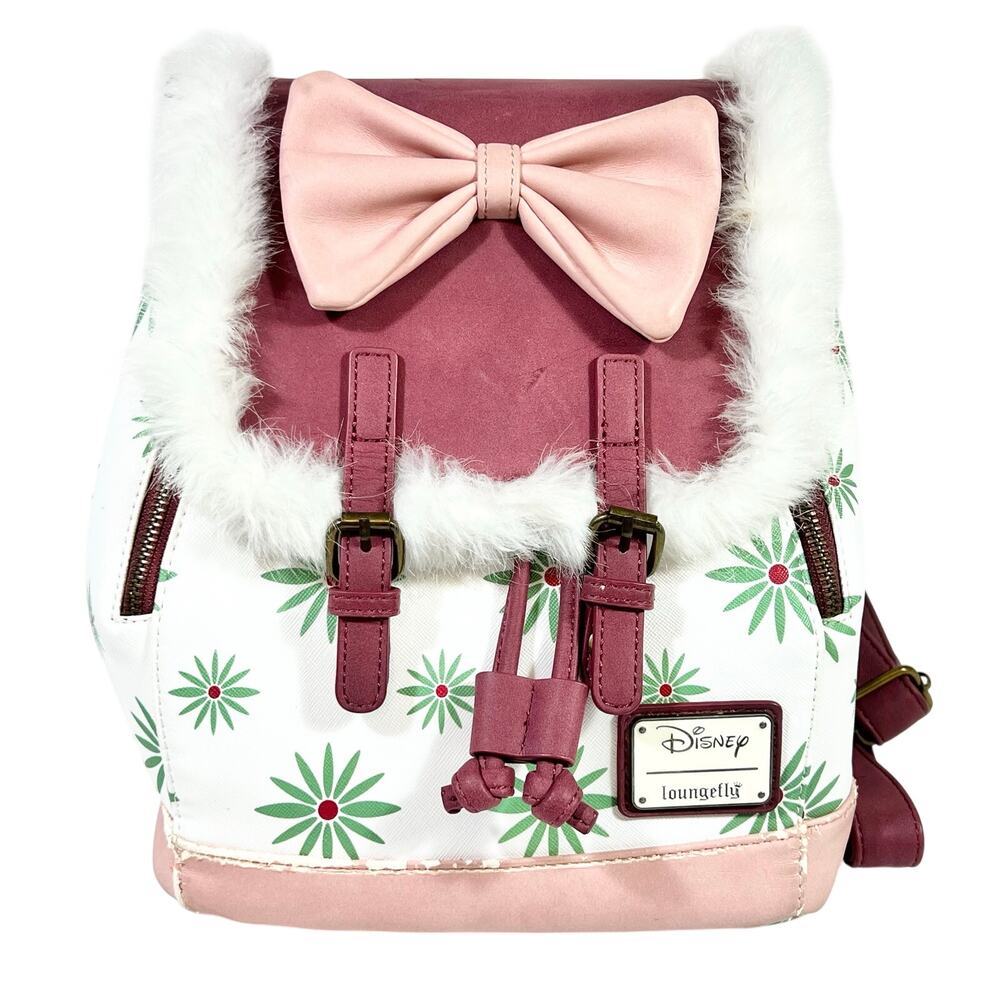 Loungefly Disney Haunted Mansion Tightrope Walker Mini Backpack Damaged Peeling